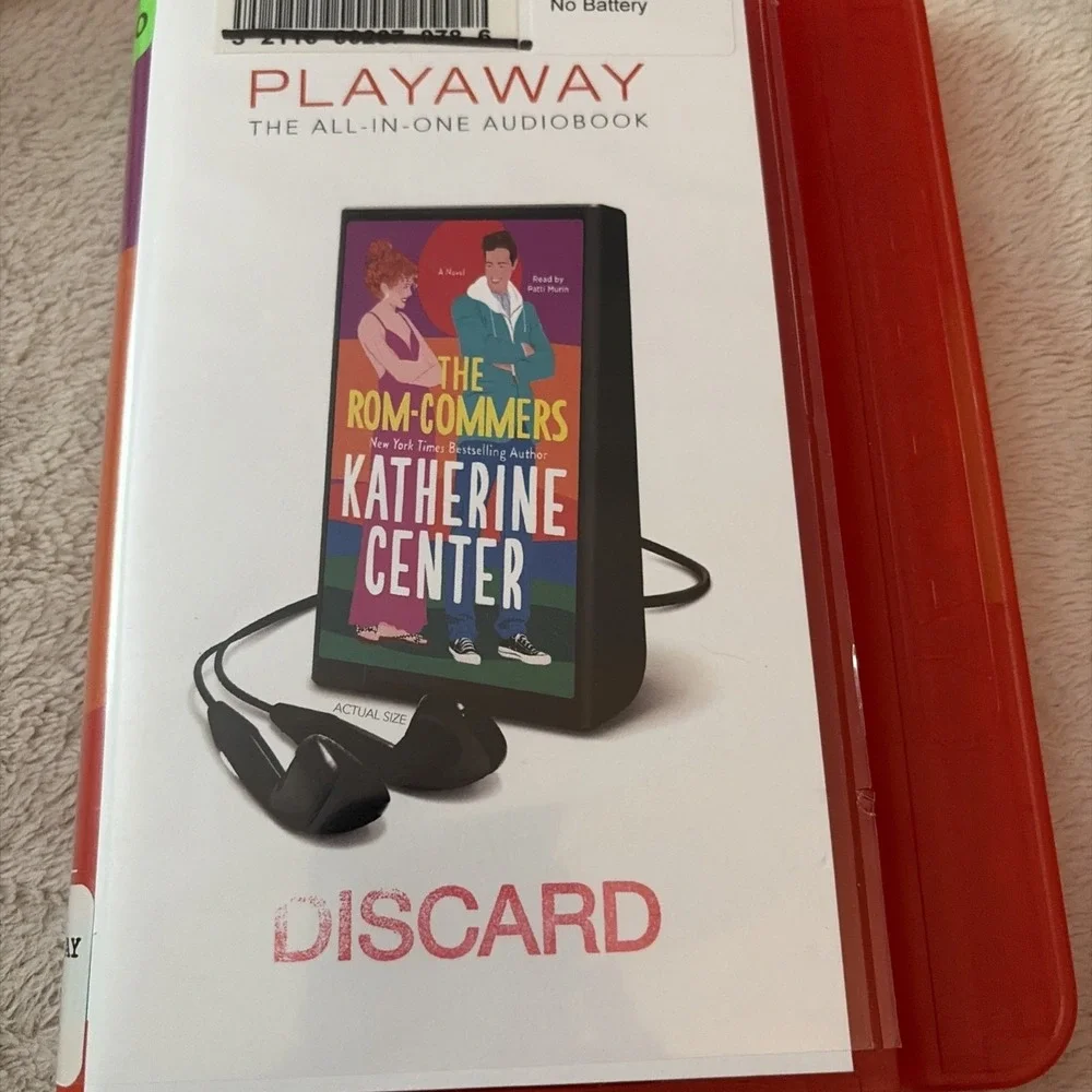 Playaway Audiobook Ex Library -  The Rom-Commers  By Katherine Center